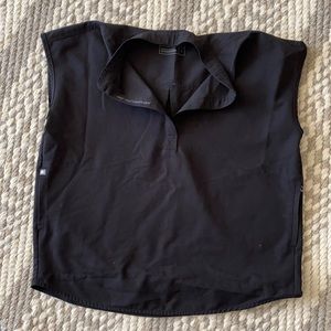 Rafaela black FIGS top